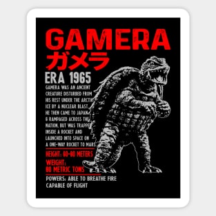 GAMERA ORIGIN Sticker